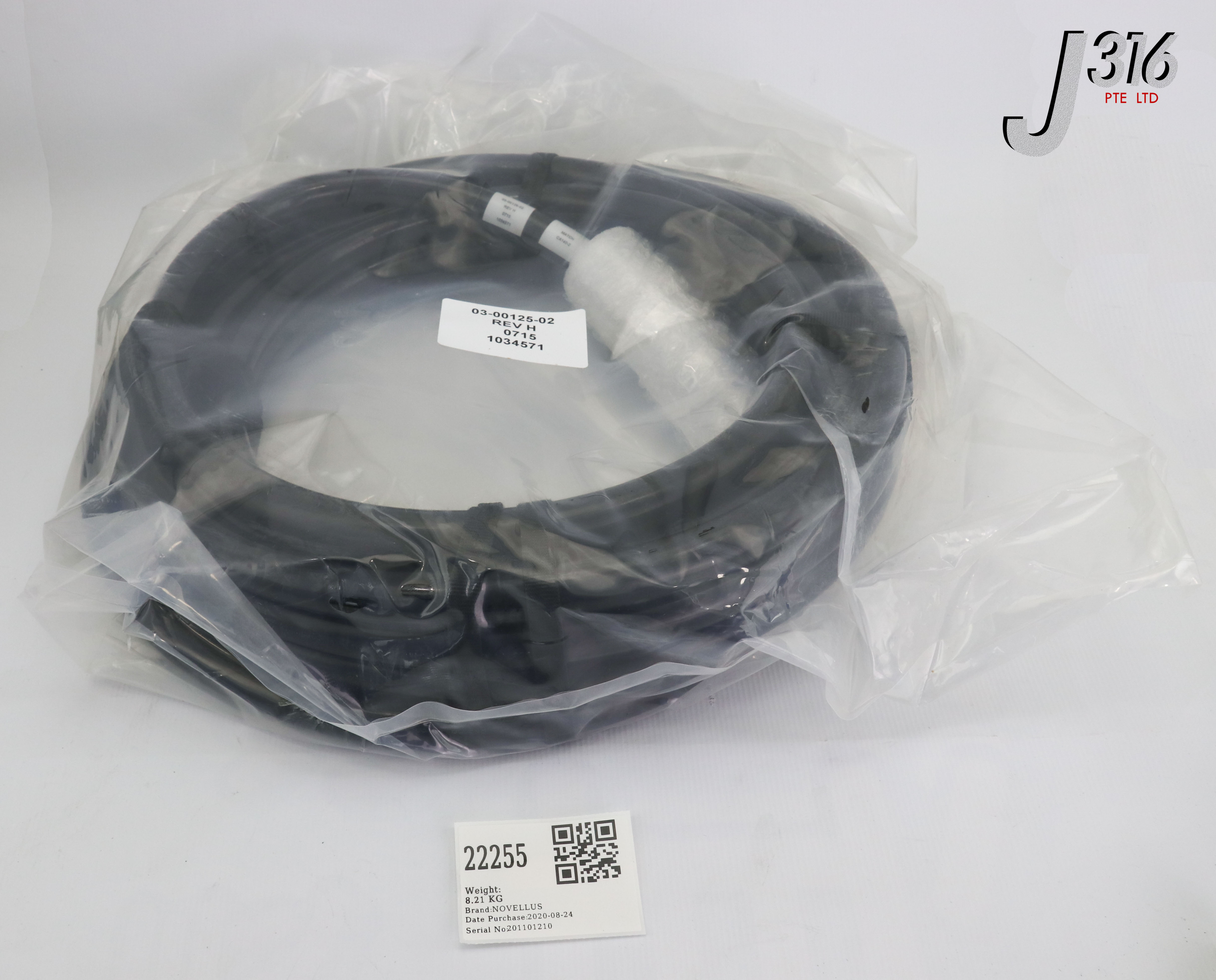 22255 NOVELLUS CABLE ASSY, RG218, 35.4 FT, RF CABLE CA-140 (NEW)… –  J316Gallery